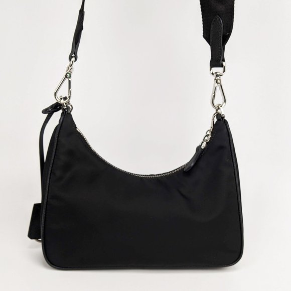 SOLD Prada Black 2005 Reedition Crossbody Bag - Picture 2 of 8